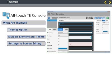 MBS1022 - All-touch TE Console Technical Enablement, Part 1 - Module 4: Project Settings