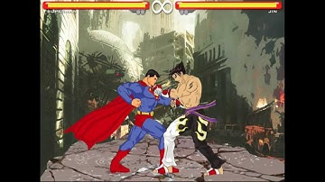 Superman vs Jin Kazama
