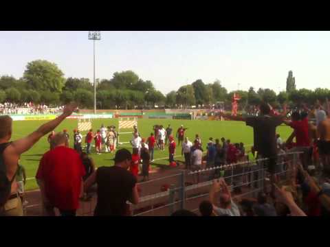 VFR Wormatia Worms - Hertha BSC Kevin Knödler Humba nach de