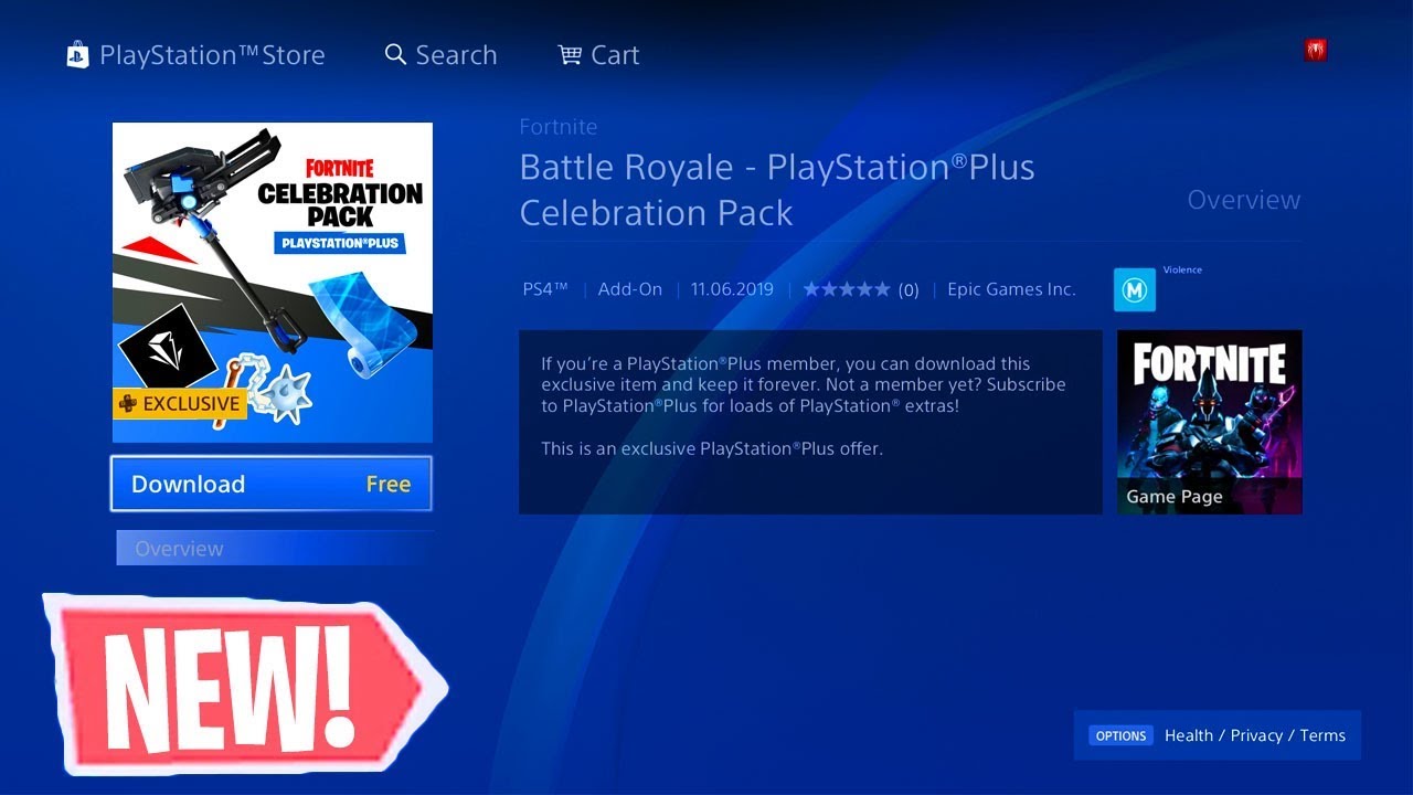 New Playstation Plus Celebration Pack New Fortnite Ps Plus Pickaxe Wrap Etc Parallelrc Youtube