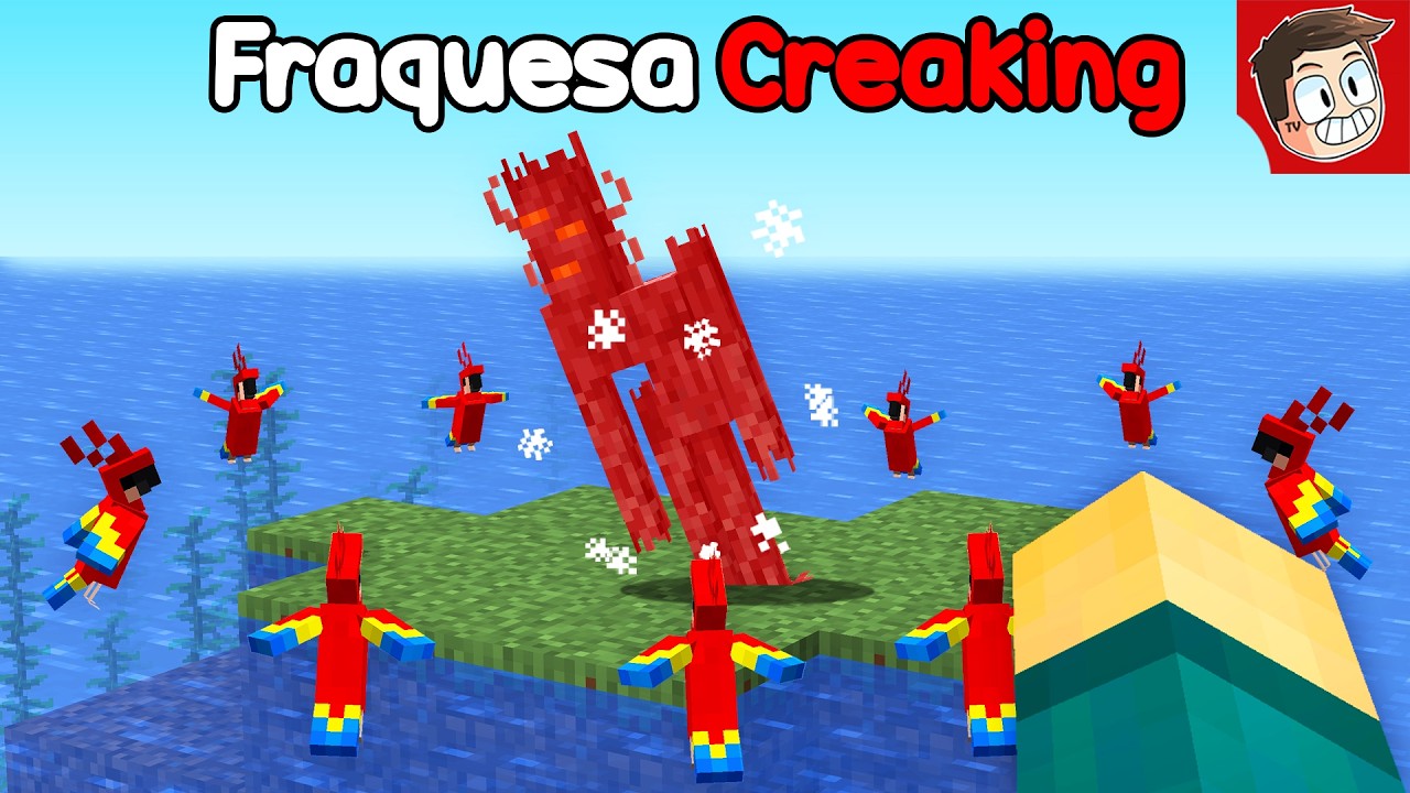 Revelei o PONTO FRACO desses mobs no minecraft