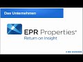 EPR Properties - 6% Dividende - Aktienvorstellung