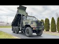 2010 oshkosh mtvr 7 ton 6x6 dump truck with ac  winch