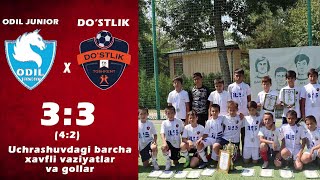 "ODIL JUNIOR" 3:3 "DO'STLIK" | PAXTAKOR 79 XOTIRA KUBOGI | FINAL