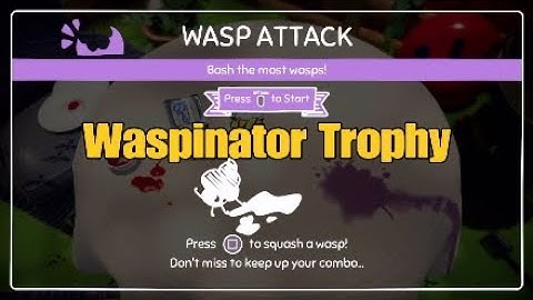 Cake Bash Waspinator Trophy