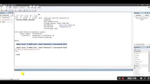 Como renombrar y etiquetar variables en STATA15