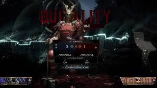 My First Quitality Online In MK11