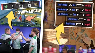 RIP PICKEMS! FALCONS LOSING 0-2! INSANE USP ACE! - best cs2 twitch clips