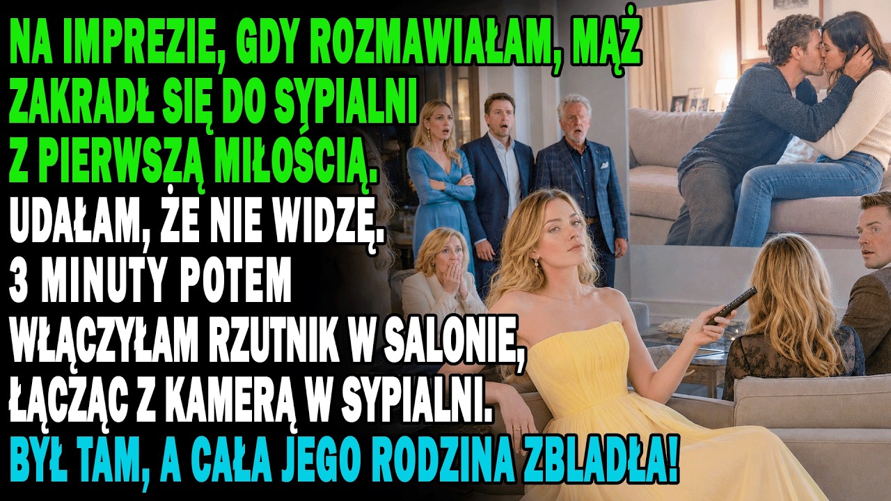 Usłyszałam skrzyp ramy łóżka z naszej sypialni, gdy w salonie teściowa wznosiła toast za mojego “wzorowego” męża. Trzy minuty wcześniej widziałam, jak Kamil pod pretekstem przyniesienia wina...