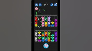 Lv 228 Ball Sort Puzzle - Color Game / 顏色分類遊戲 / ボールソーティングパズル (Guru Game)  #ballsortpuzzle