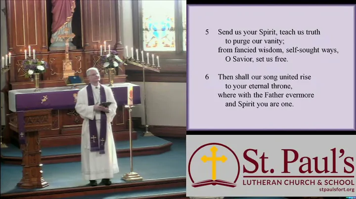 February 26, 2023 -- Lent 1