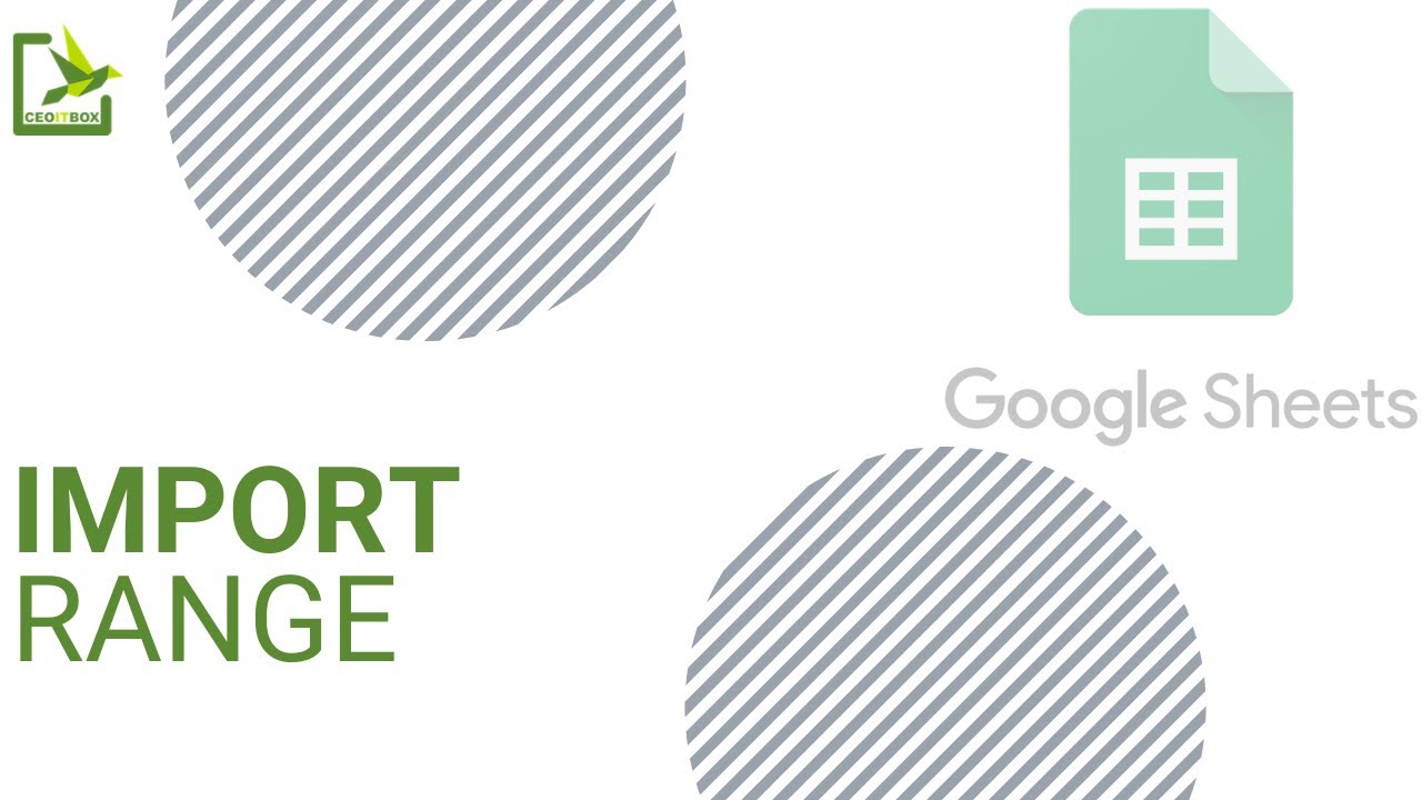 How to use IMPORTRANGE Function in Google Sheets ? | (Hindi) - YouTube