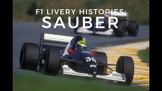F1 Livery Histories SAUBER