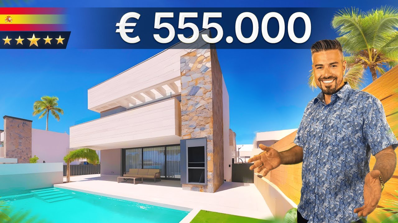 Luxury Villa in Spain | Inside a 3-Bedroom Oasis in Santa Rosalia