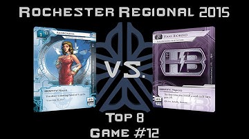 Netrunner Rochester Regionals 2015 - Top 8 Game #12 - Andromeda v. Engineering the Future