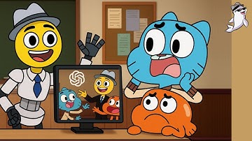LE PEDÍ a la I.A. HACER un EPISODIO de GUMBALL (SALE MAL)
