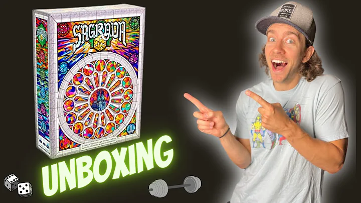 Sagrada Board Game - Unboxing