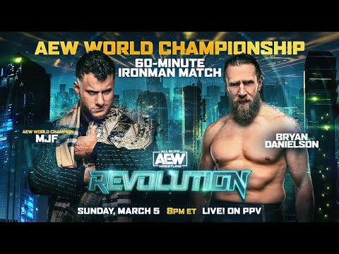 AEW Revolution 2023 Bryan Danielson vs MJF highlights