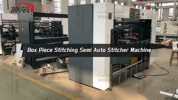 ZHENHUA SDJ High Speed Piece Semi auto Stitching Double Servo Stitcher Machine