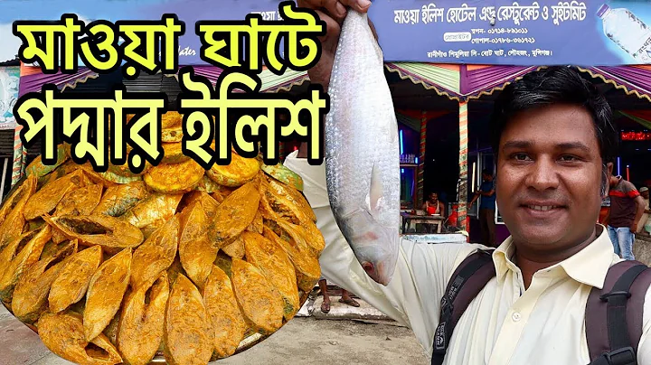 || Eating Hilsa Fish in Mawa Ghat