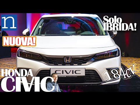 Honda CIVIC Hybrid 2022 | e:HEV 2 motori elettrici + 2L 👉 com'è la nuova giapponese IBRIDA & unica!
