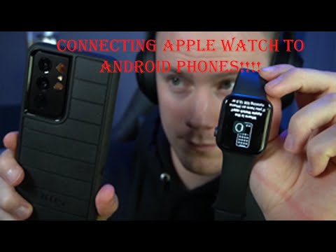 How to Connect an APPLE WATCH to an ANDROID phone Tutorial