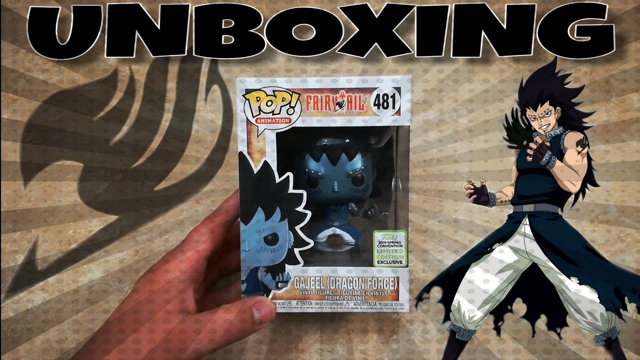 fairy tail funko pop gajeel