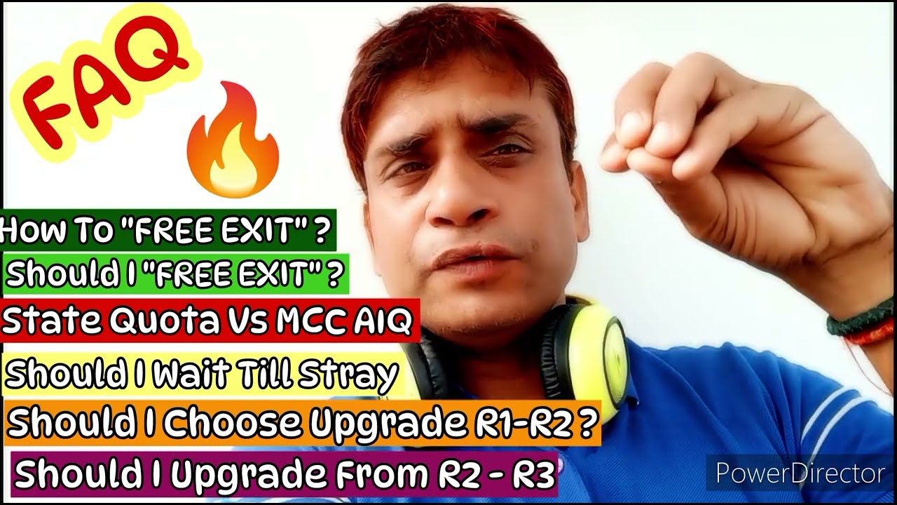 AIQ Round 1 - How & When To FREE EXIT, Report, Upgrade, Resign?🔥🔥 Online Uploading Of Documents 🔥