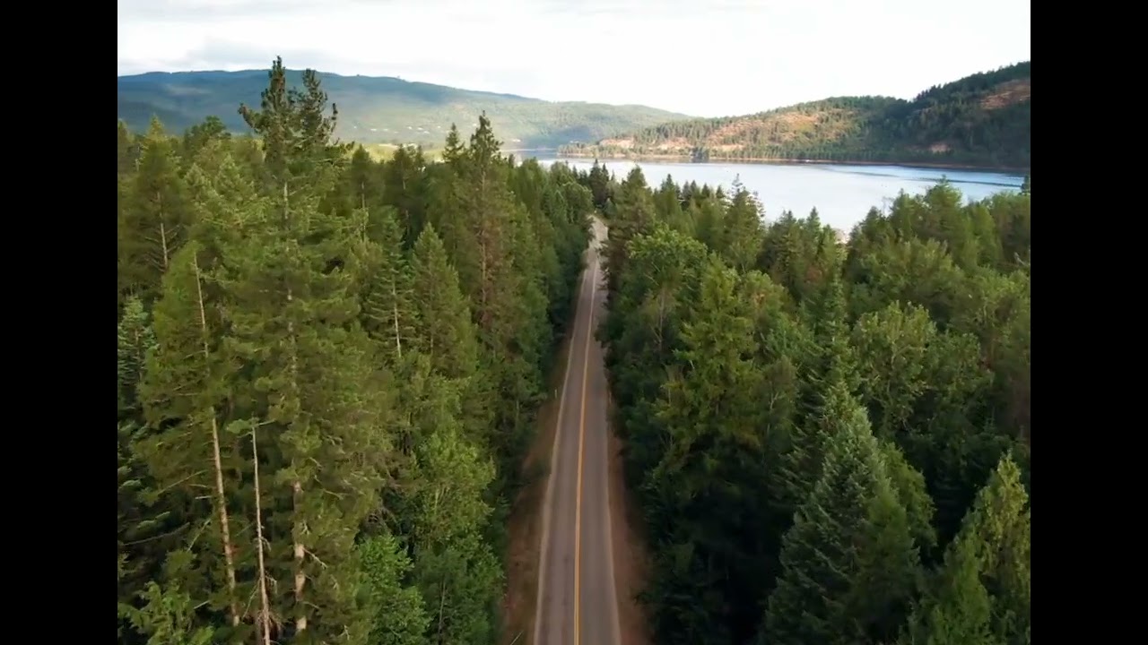 Colour full travelling  bypass road beautiful view   