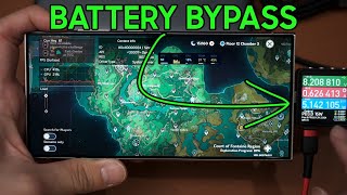 Bypass charging = better performance? Samsung Galaxy S24 Ultra battery bypass feature test