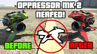 GTA 5 - Oppressor Mk2 NERFED TESTING (Before & After)