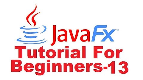 JavaFx Tutorial For Beginners 13 -  JavaFX ListView
