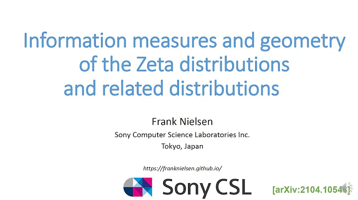 Information measures and geometry of the Zeta distributions and related distributions