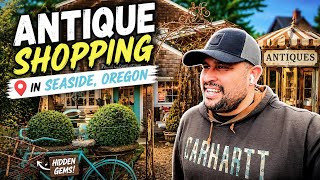 Pacific Grange Flea Market & Pacific Crest Cottage in Seaside, Oregon  | Antique Shopping