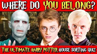 The Ultimate Harry Potter House Sorting Quiz: Discover Your True Hogwarts House! 🧙‍♂️✨