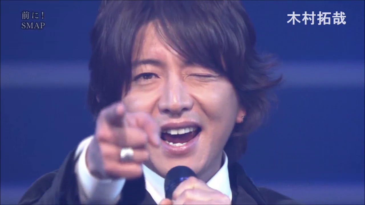 ソロパートを歌うSMAP