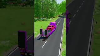 TRANSPORTING CARS, AMBULANCE, POLICE CARS, FIRE TRUCK OF COLORS! WITH TRUCKS! - FS 22