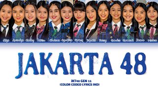 JKT48 - Jakarta 48 Lyrics (Color Coded Lyrics)