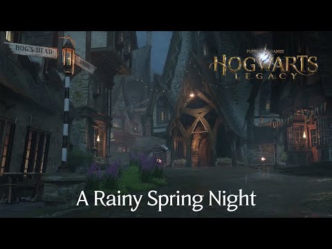 Hogwarts Legacy : L'Héritage de Poudlard - Nuit de Printemps Pluvieuse (ASMR)