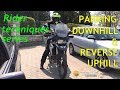 Rider techniques, part 16: HOW TO REVERSE UPHILL? - Onroad.bike