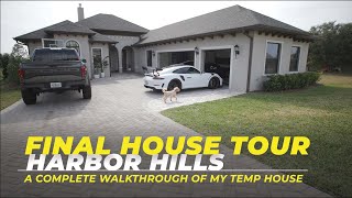 Completed House Tour  Harbor Hills Home