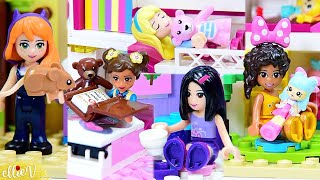 When Lego friends were little 🥰 room makeover compilation | custom build