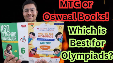 MTG or Oswaal Books!! Which is Best for Olympiads Preparation #shorts #trending #viral