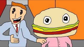 Toon Tuesday Hamburger Face