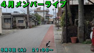 ４月メンバー限定ライブ