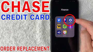 ✅ Hoe u een nieuwe Chase-vervangende creditcard in de app kunt bestellen 🔴