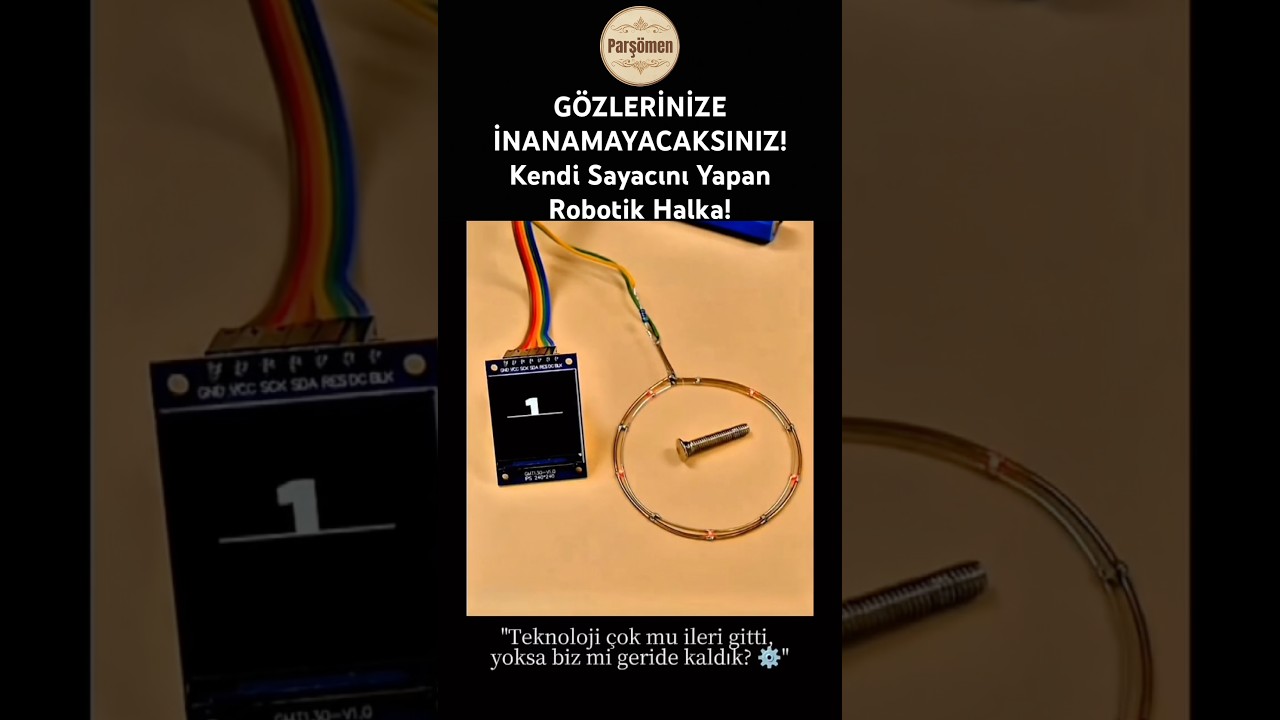 Gözlerinize İnanamayacaksınız: Kendi Sayacını Yapan Akıllı Halka! 🤯