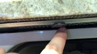 How to attach dishwasher to granite countertop