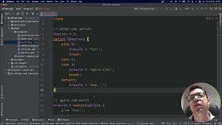 match - um switch para casos mais específicos com PHP8