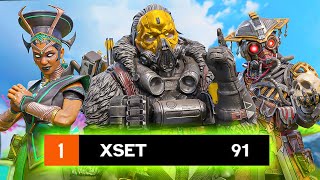 How XSET DOMINATED And Took 1st Place AGAIN in ALGS scrims - Apex Legends